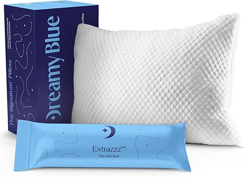 DreamyBlue Premium Adjustable Loft Pillow